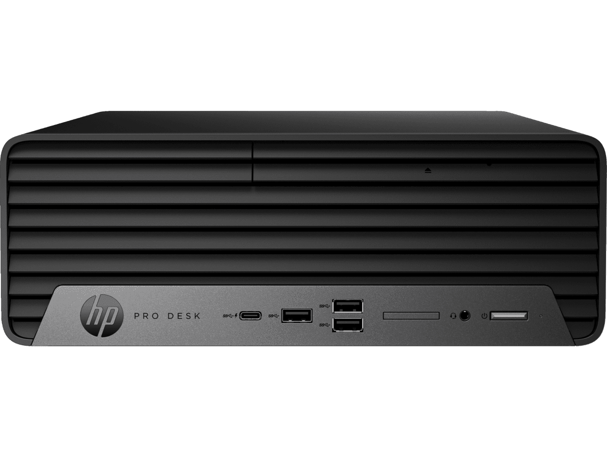 HP Pro Small Form Factor 400 G9 Desktop PC - Not Applicable - Black (8U7D1PA) - Center facing