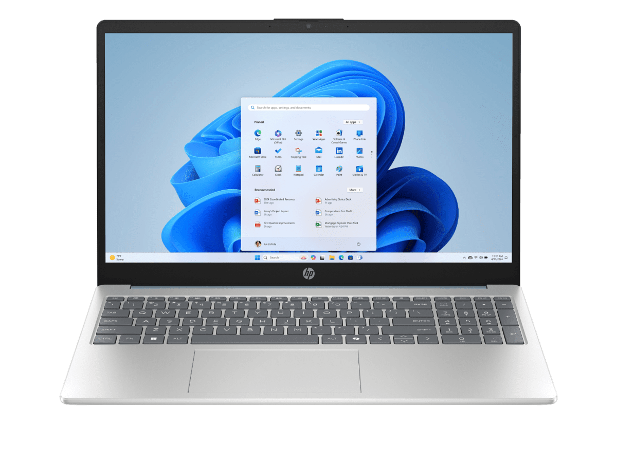 HP 15.6 inch Laptop AI 15-fd2119TU, Blue - 15.6-inch (D4QU9PA