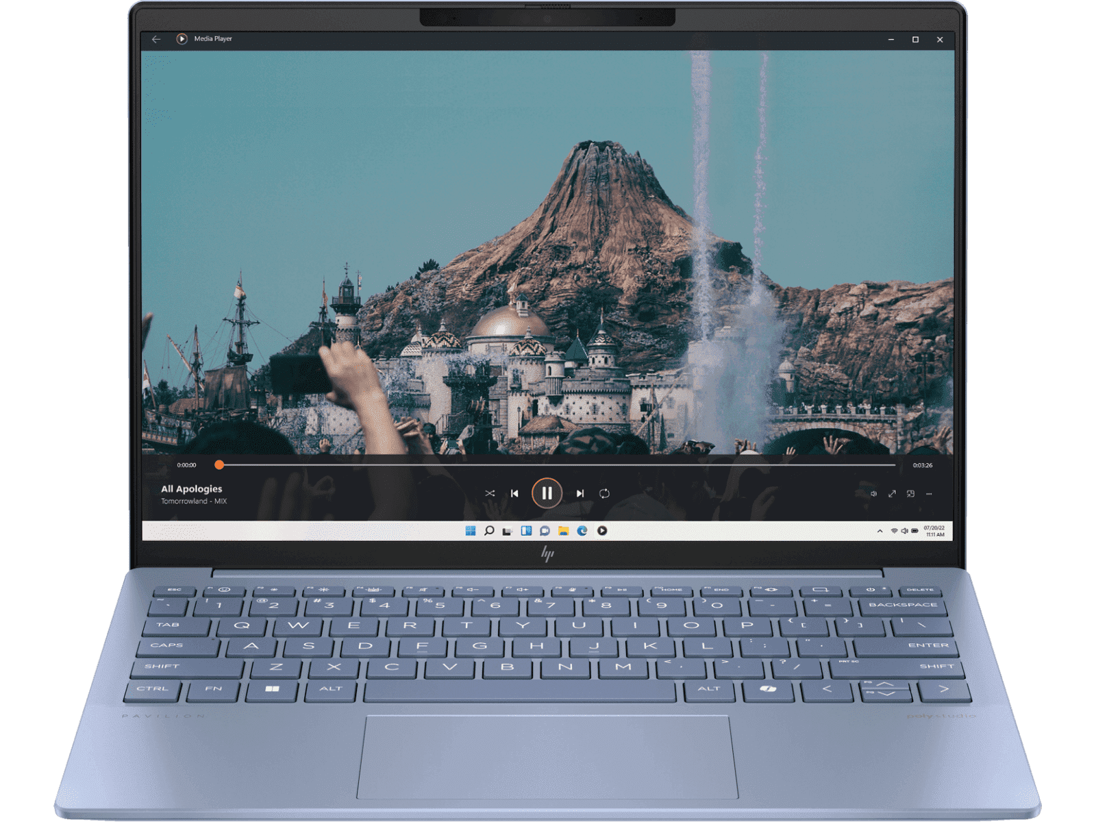 HP Pavilion Aero 13.3 inch Laptop 13-bg0015AU, Blue - 13.3 HP Pavilion Aero 13.3 inch Laptop 13-bg0015AU, Blue - 13.3