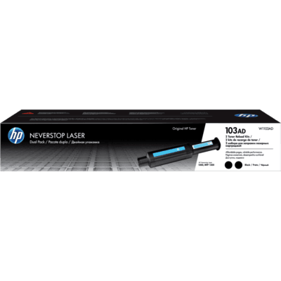 HP 103AD Dual Pack Black Original Neverstop Laser Toner Reload Kit - Shop HP.com  Malaysia
