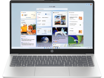HP Laptop 14 inch 14-em0046AU, Gold - 14-inch - Warm gold cover, natural silver base and keyboard frame (7N9C6PA)