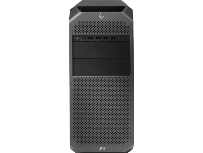 HP Workstation Z4 G4 Tower - Not Applicable - Nightfall black (664V9PA) - Center facing