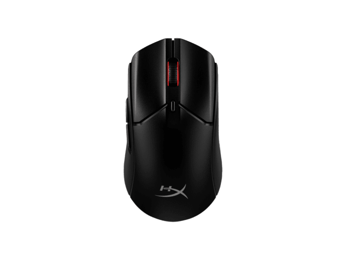 HyperX Pulsefire Haste 2 - Wireless Gaming Mouse (Black) (6N0B0AA) - Center facing