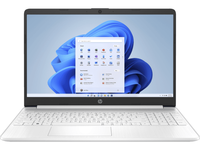 HP Laptop 15s-fq2681TU - 15.6" - Snowflake white cover and base, snow white keyboard frame (75J50PA)