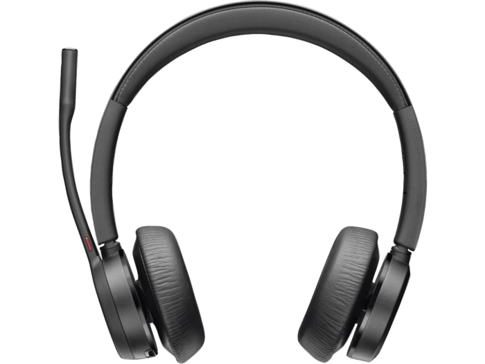 Poly Voyager 4320 Microsoft Teams Certified USB-C Headset +BT700 dongle (77Z30AA) - Center facing