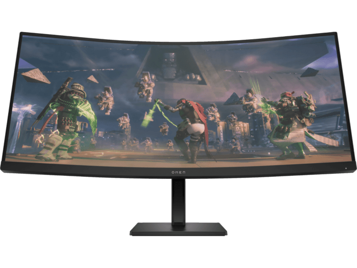 OMEN by HP 34 inch WQHD 165Hz Curved Gaming Monitor - OMEN 34c - 34" (780K9AA) - Center facing