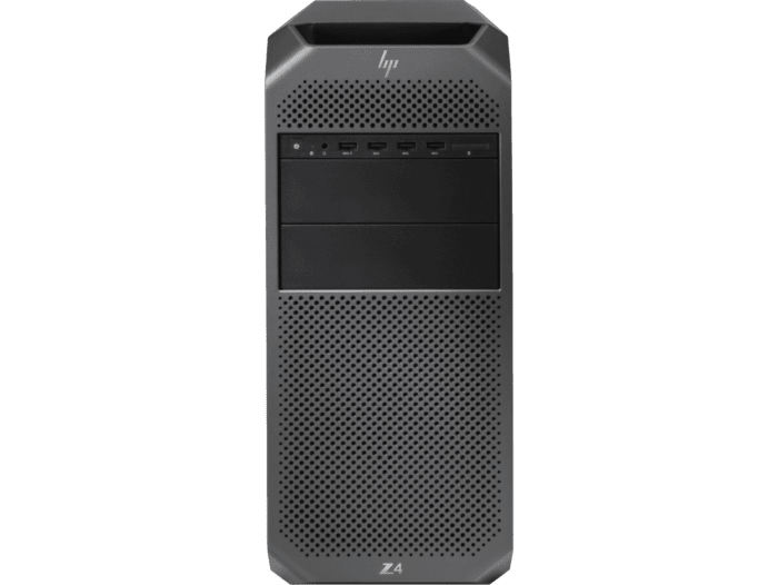 HP Z4 G4 Tower Business Desktop PC Workstation - Not Applicable - Black (7C6Y8PA) - Center facing