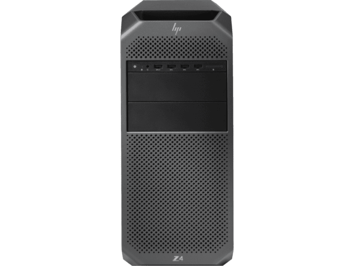 HP Workstation Z4 G4 Tower - Not Applicable - Nightfall black (7C9Y6PA) - Center facing