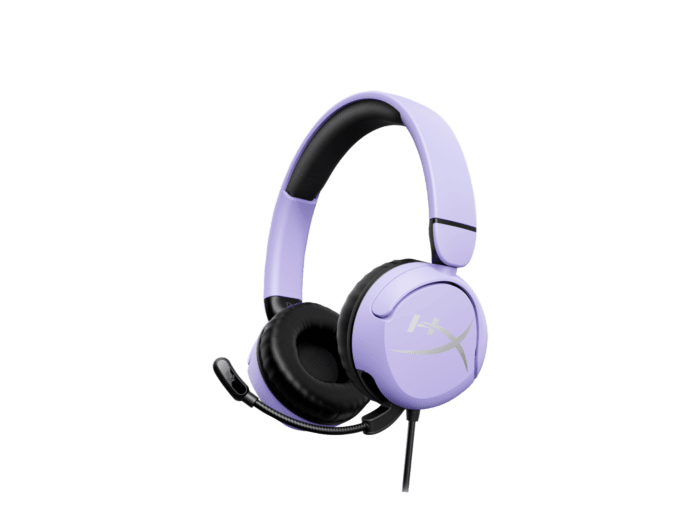 HyperX Cloud Mini - Gaming Headset (Lavender) (7G8F5AA) - Center facing