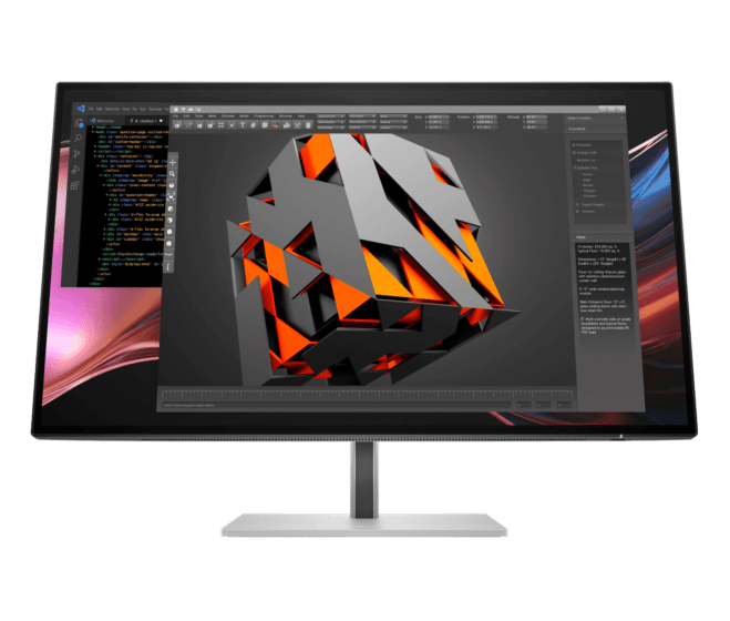 HP Series 7 Pro 27 inch QHD Thunderbolt 4 Monitor - 727pu - 27-inch (8J9E6UT) - Center facing