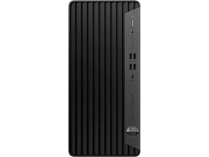 HP Elite Tower 800 G9 Desktop PC + HP Series 3 Pro 23.8 inch FHD Monitor - 324pv - Without Screen - Black (A3ND6PT-BN3)