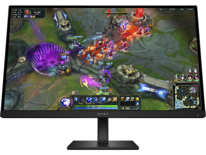 OMEN 27 inch QHD 280Hz Gaming Monitor - OMEN 27qs G2 - 27" (AW3V1AA) - Center facing