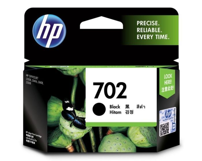 Hp 702 Black Original Ink Cartridge Hp Store Malaysia