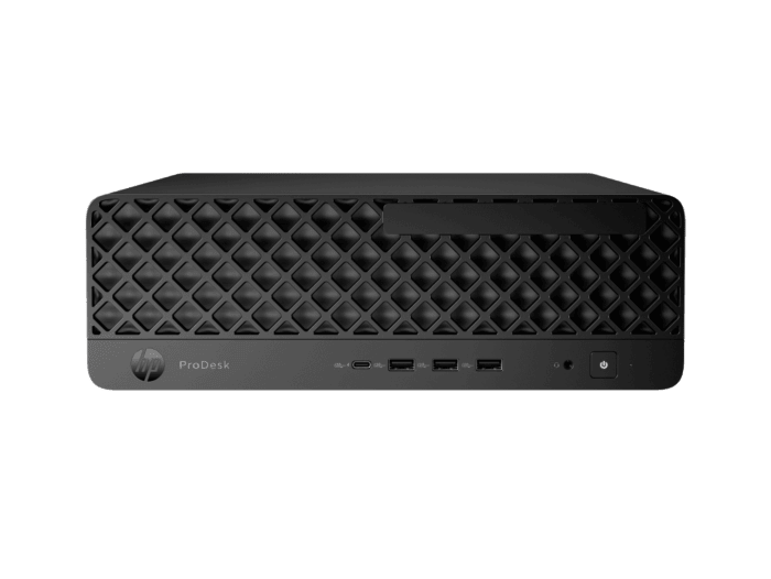 HP ProDesk 4 SFF G1i Desktop AI PC (D68HRPT) - Center facing