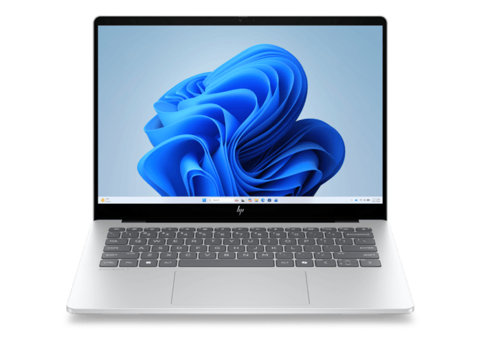 HP OmniBook 7 Laptop Next Gen AI 14-hg0057TU - 14" - Glacier silver aluminum (DP7X2PA) - Center facing