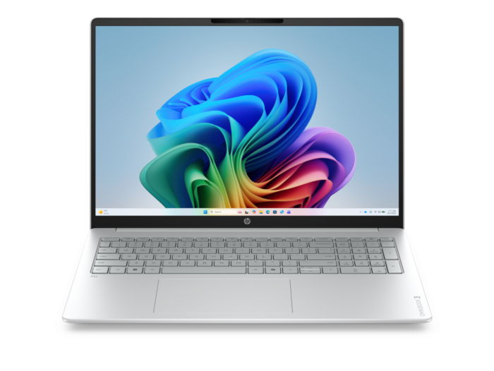 HP OmniBook 3 Laptop Next Gen AI 16-bz0037QU - 16" - Glacier silver (E07GWPA) - Center facing