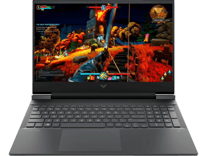 Victus by HP Laptop 16-d1170TX - 16.1-inch - Mica silver, dark chrome logo (72C66PA)