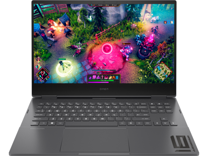 OMEN by HP Gaming Laptop 16-n0037AX - 16.1-inch - Mica silver cover and base, mica silver aluminum keyboard frame (6J9E9PA)