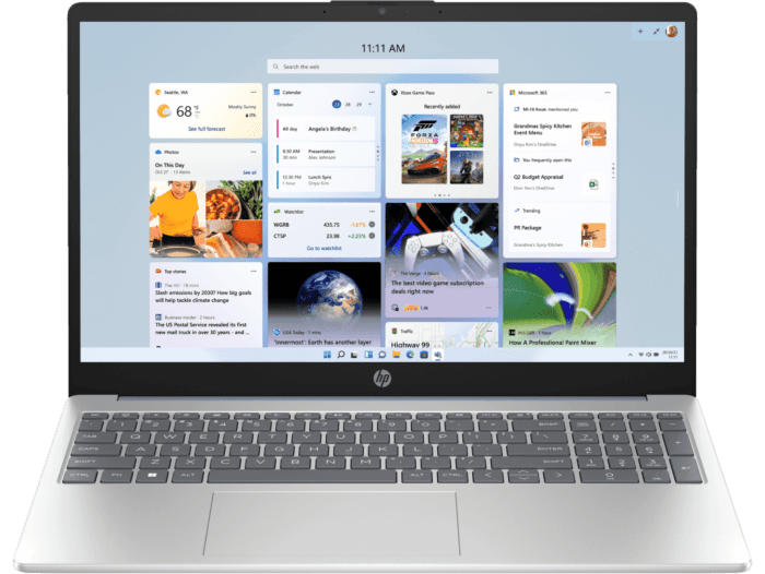 HP Laptop 15.6 inch 15-fd0542TU, Blue - 15.6-inch - Moonlight blue cover, natural silver base and keyboard frame (BA2B8PA)