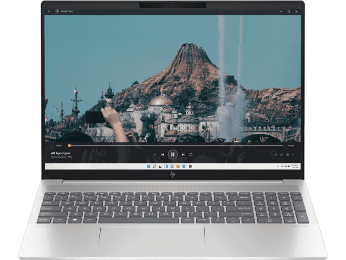 HP Pavilion Plus Laptop 16 inch 16-ab1027TU, Silver - 16-inch - Natural silver aluminum (AY6T4PA)