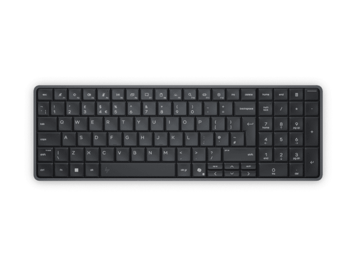 HP EliteBoard G1a Next Gen AI PC - Without Screen - Black (D84N5PT)