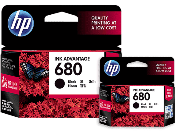 HP 680 Black \u0026 Black Twin Pack Original 
