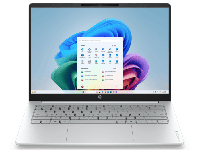 HP OmniBook 3 Laptop Next Gen AI 14-hz0030QU - 14" - Glacier silver (D9XN2PA)