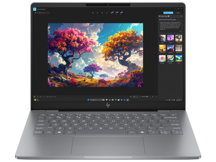 HP OmniBook 7 14 inch Laptop AI 14-fr0068TU, Silver - 14-inch - Silver (D4QX5PA)