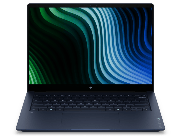HP OmniBook X 14 inch Laptop Next Gen AI 14-ka0071TU, Blue - 14" - Atmospheric blue aluminum (DP7X3PA)