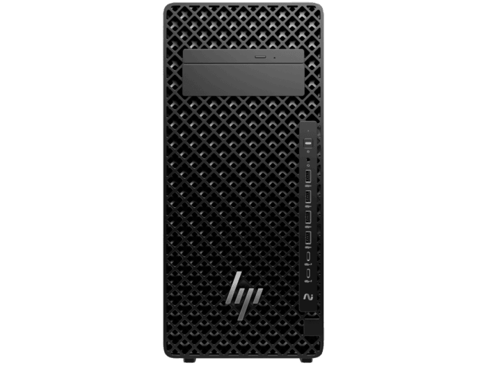 HP Z2 Tower G1i Workstation Desktop PC - Without Screen - Black (D74X4AT)