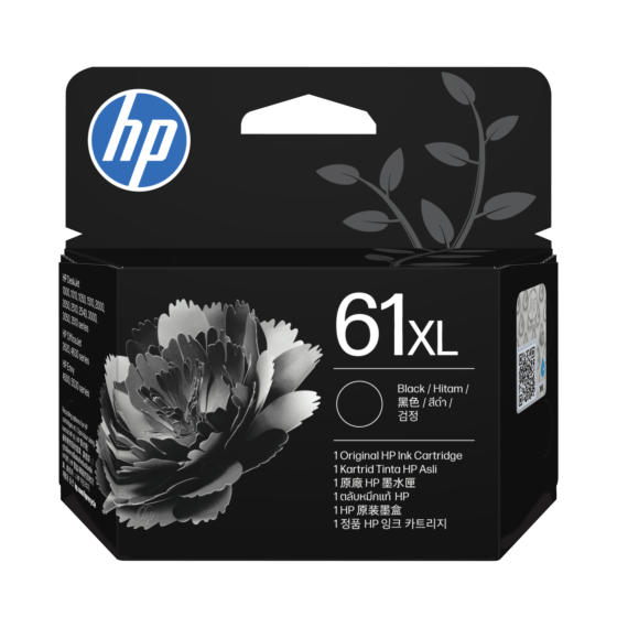 HP 61XL High Yield Black Original Ink Cartridge (C0PA4AA)