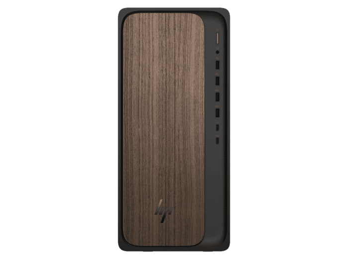 HP OmniDesk Desktop AI M03-0027d PC (C2HZ1PA) - Left facing