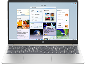 HP 15.6 inch Laptop 15-fc0956AU, Gold - 15.6-inch - Warm gold cover, natural silver base and keyboard frame (DW3N3PA)