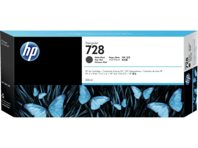 HP 728B 300-ml Matte Black DesignJet Ink Cartridge HP 728B 300-ml Matte Black DesignJet Ink Cartridge