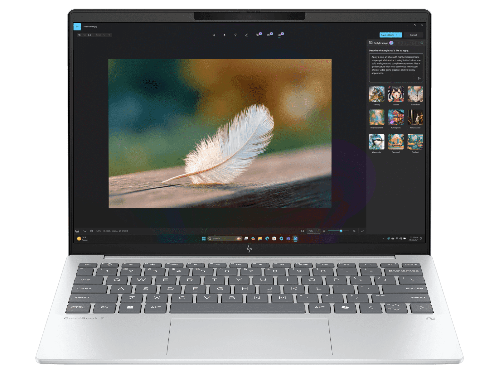 HP OmniBook 7 Aero 13.3 inch Laptop Next Gen AI 13-bg1053AU