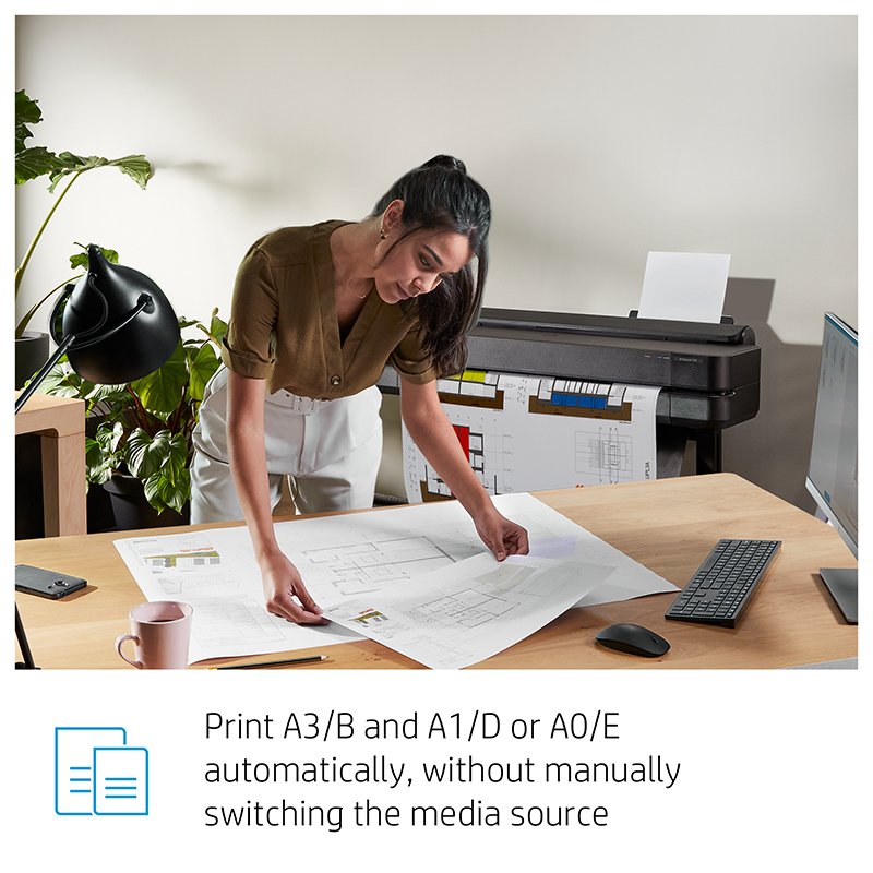 HP DesignJet T650 24-inch Large Format Printer (up to A1 size) with Mobile  Printing - Shop HP.com Malaysia