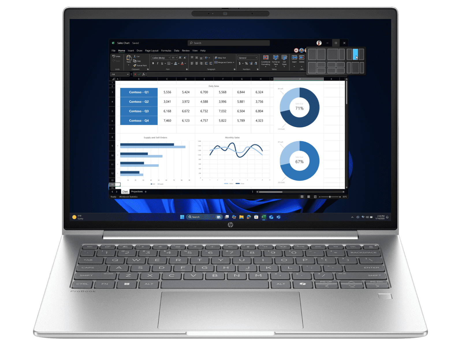 ☆最新Win11☆ HP ProBook 第11世代 i5 メモリ16GB HP ProBook 460 G11 16
